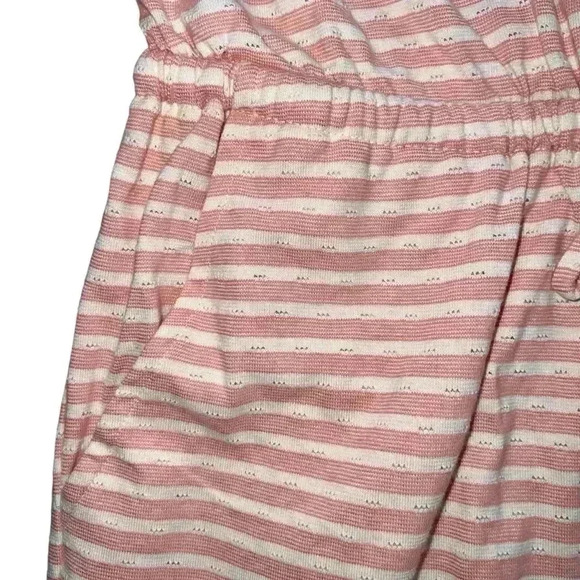 Pajama Romper scoop neck adjustable bow straps size small - Picture 4 of 9